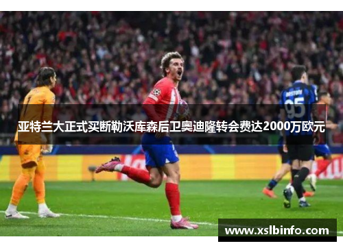 亚特兰大正式买断勒沃库森后卫奥迪隆转会费达2000万欧元